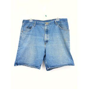 Wrangler Mens Denim Shorts Relaxed Fit Blue Casual Everyday Wear Size 42